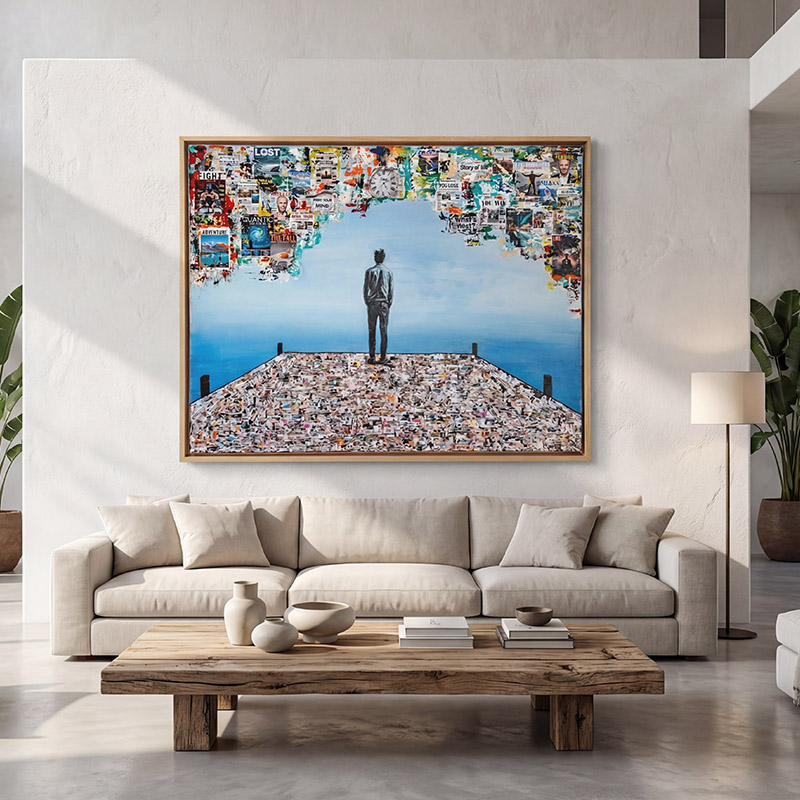 And Now? - tableau contemporain – Fabien Valour