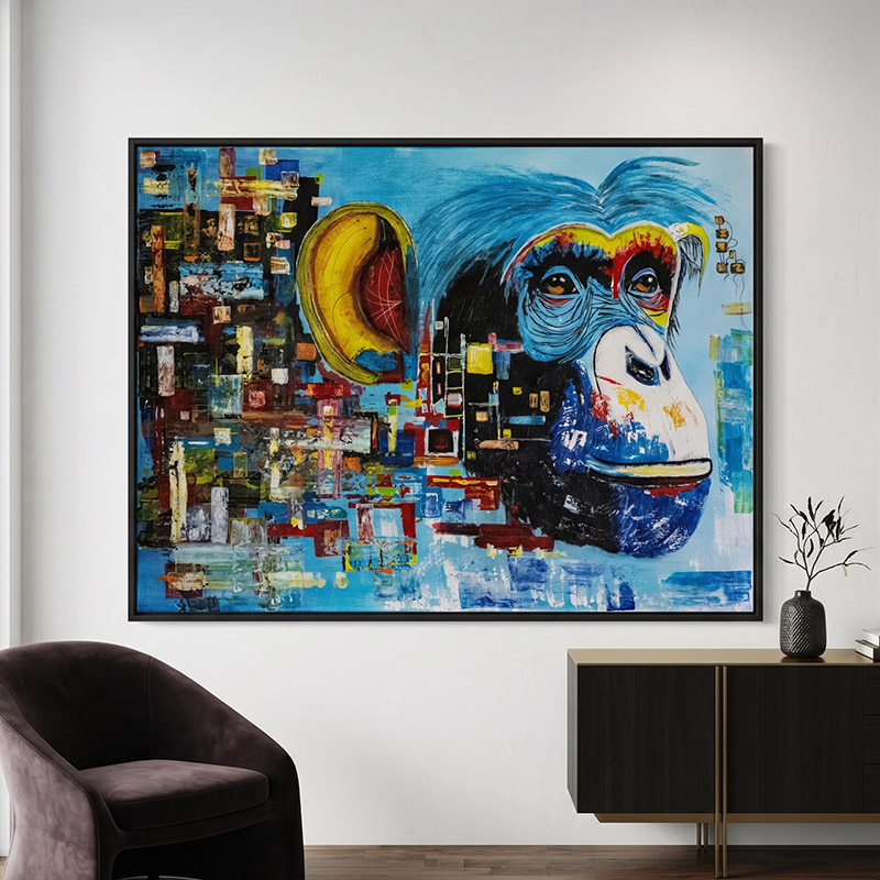 tableau LifeTime - série Monkey - Fabien Valour