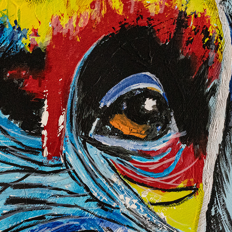 Tableau LifeTime - série Monkey - Fabien Valour