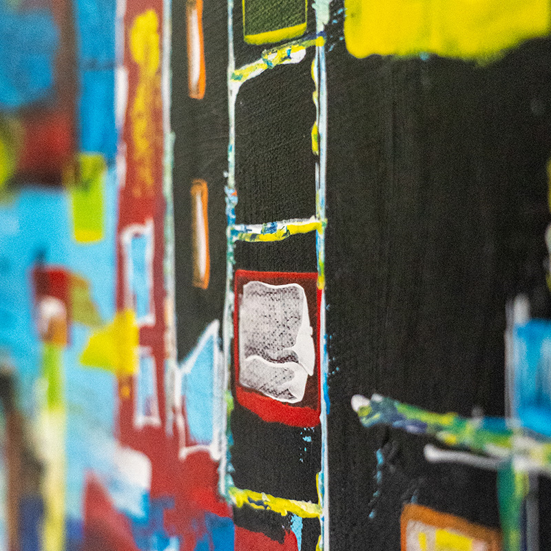 Tableau LifeTime - série Monkey - Fabien Valour