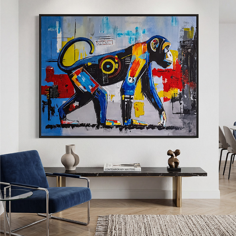 Tableau My_Way - série Monkey - Fabien Valour