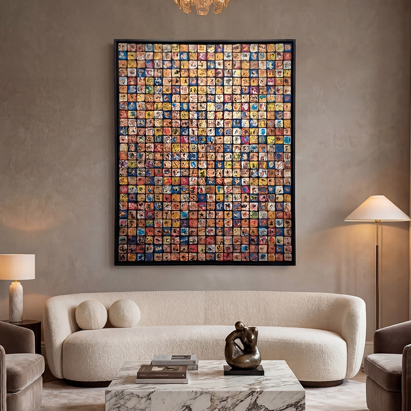 Story Wall – Carrés abstraits – Fabien Valour