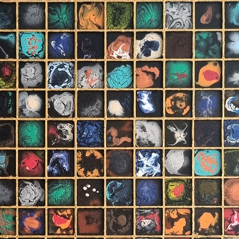 UNIVERS – Carrés abstraits – Fabien Valour